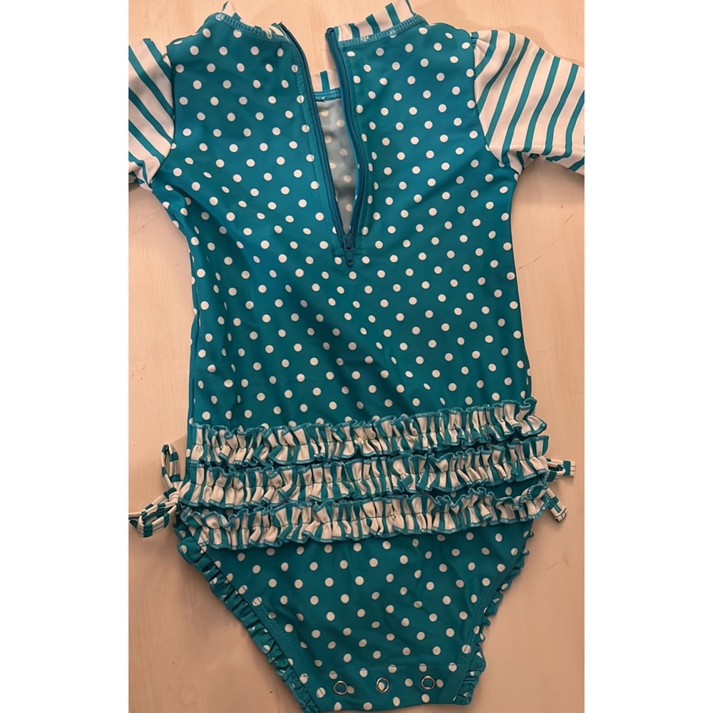 Ruffle Butts one piece infant swimsuit